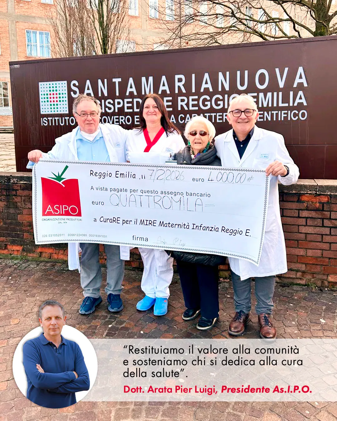 Donazione Asipo